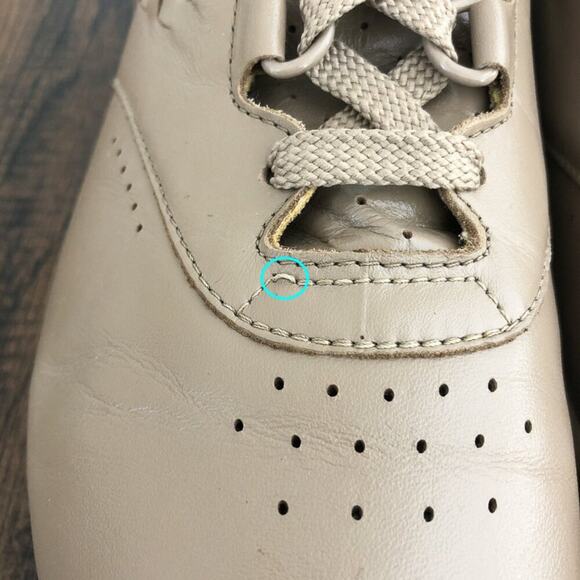 SAS Free Time Walking Shoe Supportive Comfort Size 9 NARROW Mocha Tan 72686043 - Picture 6 of 16